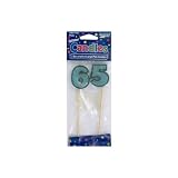 Birthday Two Decorative Large Pick Candles 6 And 5