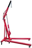 Zoom Produkt-Bild: Hergestellt f&uuml;r DEMA Werkstattkran Motorheber bis 1000 kg - klappbar - rot