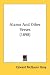 Alamo And Other Verses (1898)