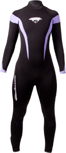 Henderson Women's H2 7mm Jumpsuit (Black/Lavender, 2) Henderson Women's H2 7mm Jumpsuit (Black/Lavender, 2)