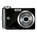 GE A730 7MP Digital Camera with 3x Optical Zoom (Black)