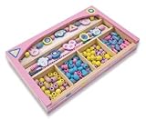Melissa & Doug Playful Pals Wooden Bead Set