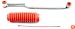 Rancho RS5415 RS5000 Series Steering Stabilizer