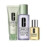 Clinique 3 step deluxe set-DDML 30 ml/ soap 200 ml/lotion 2-200ml