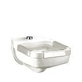 American Standard 9512.013.020 Clinic Service Sink with Blow Out Flushing Rim Action and 1-1/2-Inch Top Spud, White