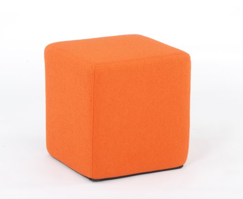Jan Kurtz 493166 Sitzw&uuml;rfel Sitting Bull Bezug Policolor, orange