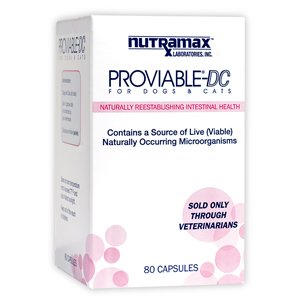 Proviable DC for Cats and Dogs, 80 Capsules