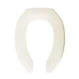 Bemis 1955C006 Plastic Open Front Less Cover Elongated Toilet Seat, Bone Bemis 1955C006 Plastic Open Front Less Cover Elongated Toilet Seat, Bone