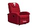 MLB PA Phillies Recliner in Red Microfiber