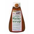Werz Reissirup fructosefrei glutenfrei, 1er Pack (1 x 600 g Flasche) - Bio