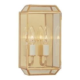 Maxim Lighting 6831CLPB 2 Light Wall Sconce, Polished Brass