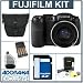 Fujifilm FinePix S1800 Digital Camera Kit - Black - with 8GB SD Memory Card, Camera Case, USB 2.0 SD Card Reader, Professional Lens Cleaning Kit, 4 AA Nickel Metal Hydride (NiMH) 2900 mAH Rechargeable Batteries with 4- Hour AA & AAA Quick Charger, 110/220 volt,