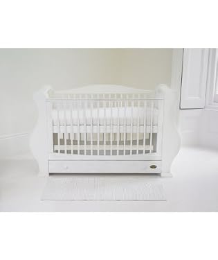 Tutti Bambini Louis Sleigh Cot Bed Sofa - White
