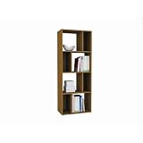 Sonax BC-2806 Contemporary Eternity Walnut Bookshelf
