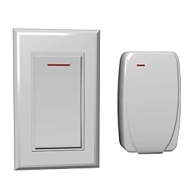 Stanley 30412 Indoor Wireless Wall Switch Transmitter Remote Control, White