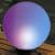 Solar Powered Magic Globe Light, stand, stake or float!