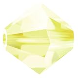 SWAROVSKI 5301 JONQUIL Bicone 6mm (50) Beads