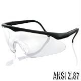 Zan Headgear ESB115AC Safety-Shooting Glasses, 3 Interchangeable Lenses, ANSI Z87