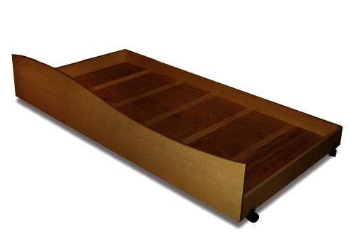 Room Magic Trundle Box, Twin, Chocolate