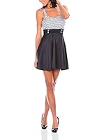 Bleu Marine Vestido Lotus (Azul Marino)