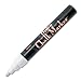 Bistro Chalk Marker,6mm Tip,Erasable,Water-based,White Color: White