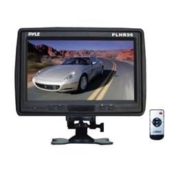 PYLE PLHR96 9-Inch TFT LCD Headrest Monitor with Stand (Black) by Pyle