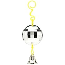 JW Pet Company Activitoy Disco Ball Small Bird Toy, Colors Vary
