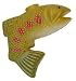 Big Trout C7 Party Lights, 10 lights, 12' long, Indoor/Outdoor, C7 bulb