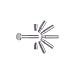Charles Leonard Inc. Aluminum Screw Posts, 0.25 Inch Post Length, Silver, 100 per Box (3701L)