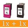 2 TS-Print� Druckerpatronen ersetzen HP 300 XL HP3&hellip von TS-Print