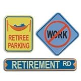 Karen Foster Design - Retirement Collection - Metal Signs