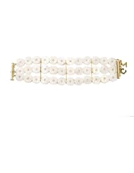 Meg Carter Design Mother of Pearl "Circle Cuff" in White