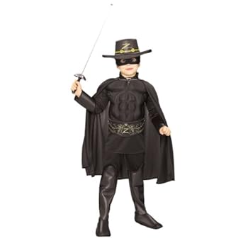 Déguisement Zorro Luxe 3D - Enfant