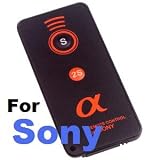 Maxim - Compatible IR remote control for Sony Alpha, a230, a330, a380, a450, a500, A550, a700, a850, a900, RM-E10  Maxim Foto Supplies