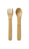 Bambu 5-1/2-Inch Kids Utensils, Natural