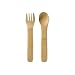 Bambu 5-1/2-Inch Kids Utensils, Natural