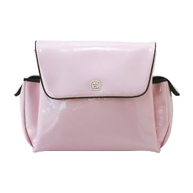 Fleurville Pink Chocolate Mothership Diaper Bag