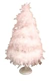 27 Pink Table Top Feather Tree