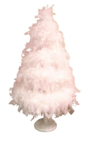 Feather Tree 27 Pink Table Top