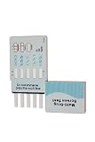 5 Panel Drug Test Kit (COC, AMP, THC, OPI, PCP) Dip Card