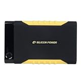 シリコンパワー USB2.0/1.1対応 耐衝撃 Armor A10 ポータブルHDD 500GB Black SP500GBPHDA10S2Kの画像