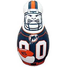 Miami Dolphins Tackle Buddy Inflatable Punching Bag