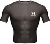 Under Armour 0039 Heat Gear Full T-Shirt - Black