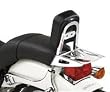 Passenger Backrest Chrome Billet 2005-2009