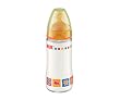Nuk First Choice BPA FREE Glass Baby Bottle with Latex Nipple - 8 Oz - Yellow
