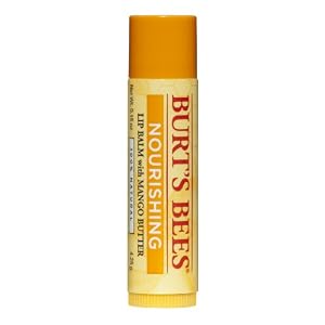 Burt's Bees Nourising Lip Balm with Mango Butter (Pack of 12)