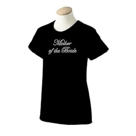 Mother of The Bride Rhinestone T-shirt for Ladies