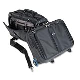 Contour Roller Notebook Case, Nylon, 17-1/8w x 9-1/8d x 17h, Black