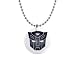 1 Inch Button Necklace of Transformers Autobot Steel Logo (Autobots)
