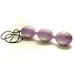 Dual Purple Smartballs and Anal Beads